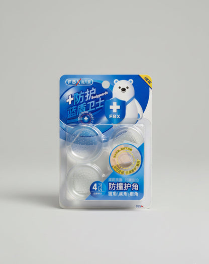 Set of 4 Baby Silicone Table Corner Protector, Furniture Edge Corner Protector