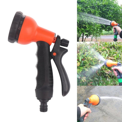 8 Patterns Water Gun | Car Washing Garden Spray,Twist the nozzle to switch between 8 different patterns