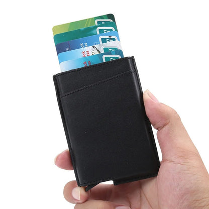 Smart Minimalist Metal Thin Pop-upable Wallet