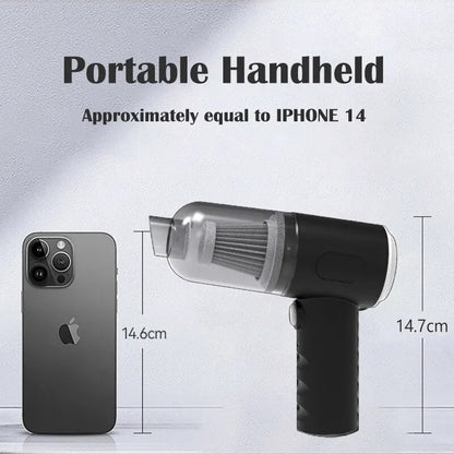 Portable Car Vacuum Cleaner Rechargeable Handheld Automotive Vacuum Cleaner