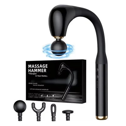 Fascia Gun with Extended Handle Pro Advantage Percussion Massager Gun