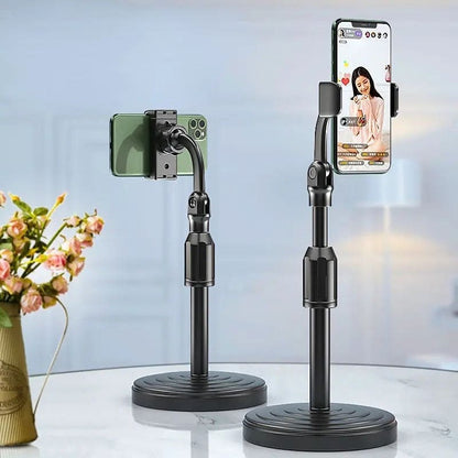 Telescopic Mobile Holder, Live Selfie Mobile Phone Holder, Adjustable Bracket Phone Holder
