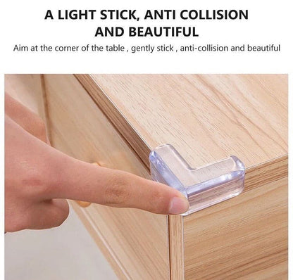 Set of 4 Baby Silicone Table Corner Protector, Furniture Edge Corner Protector