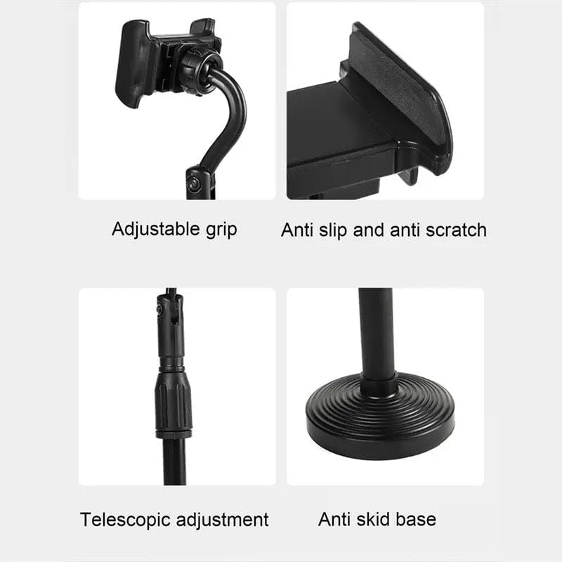 Telescopic Mobile Holder, Live Selfie Mobile Phone Holder, Adjustable Bracket Phone Holder