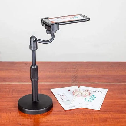 Telescopic Mobile Holder, Live Selfie Mobile Phone Holder, Adjustable Bracket Phone Holder