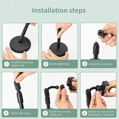 Telescopic Mobile Holder, Live Selfie Mobile Phone Holder, Adjustable Bracket Phone Holder