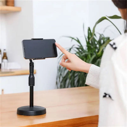 Telescopic Mobile Holder, Live Selfie Mobile Phone Holder, Adjustable Bracket Phone Holder